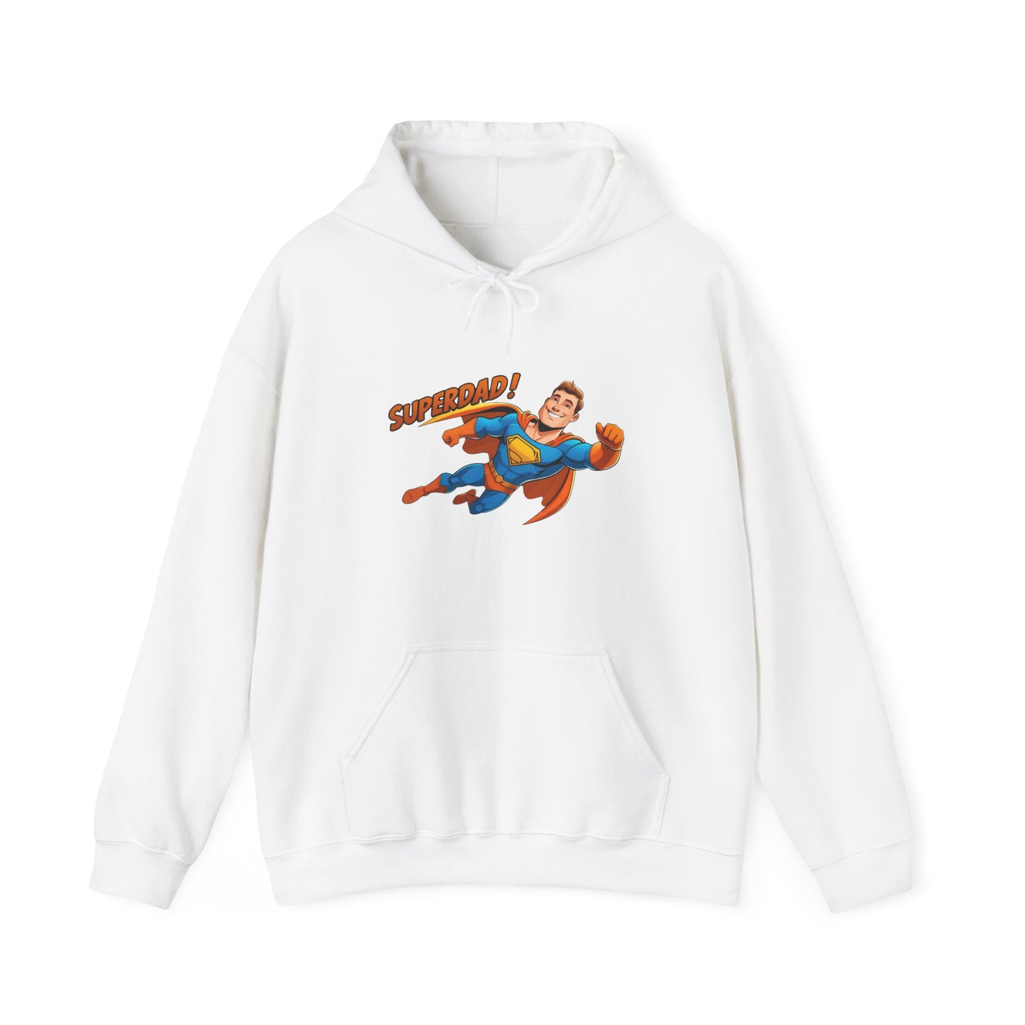 The SUPERDAD! Hoodie Sweatshirt: Wear Your Resilience.