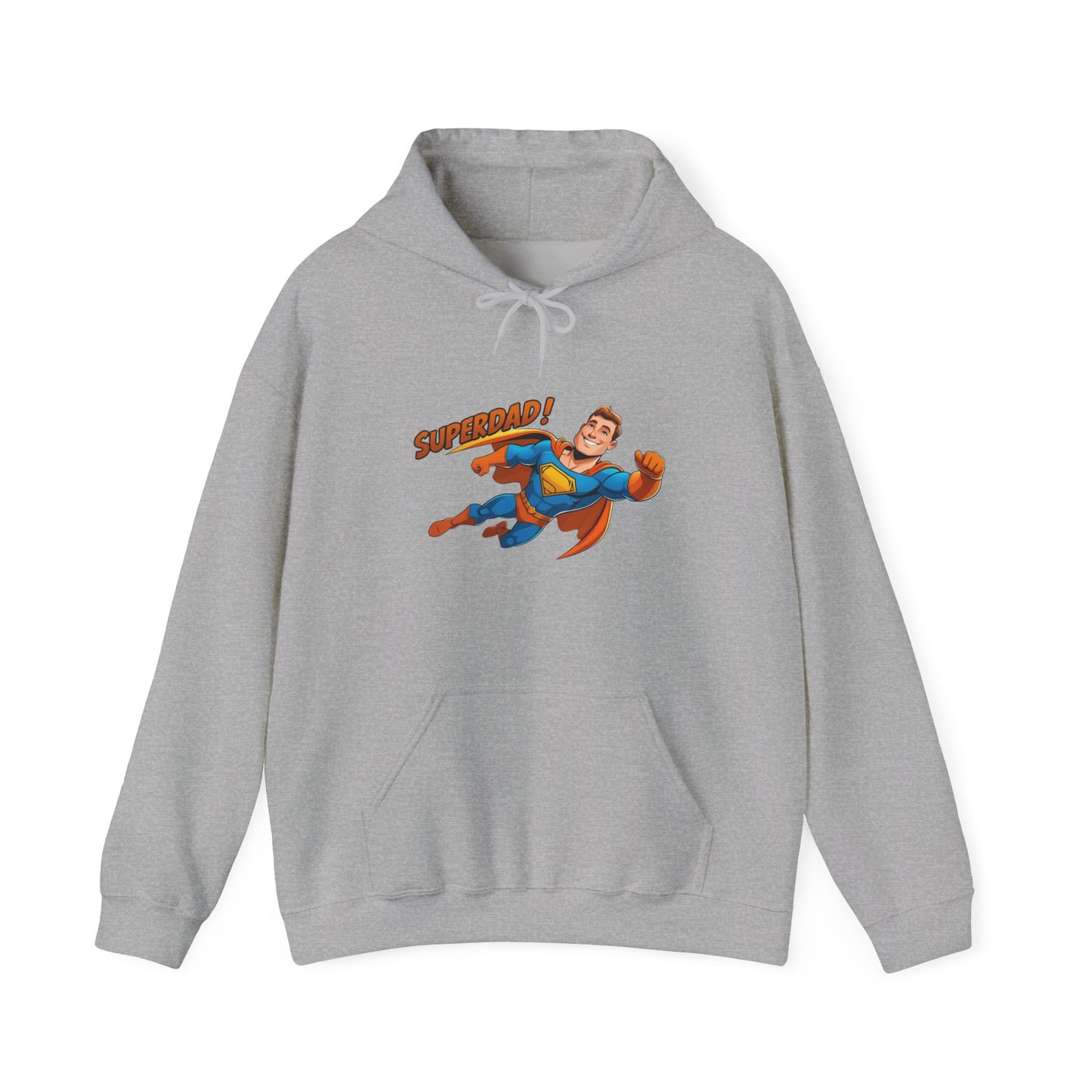 The SUPERDAD! Hoodie Sweatshirt: Wear Your Resilience.