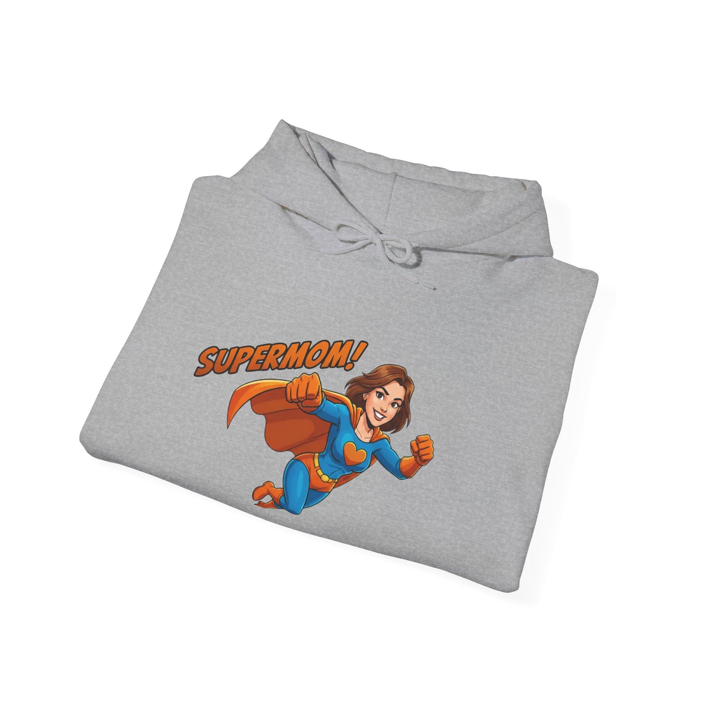 SUPERMOM! Power Hoodie: Comfort, Resilience, and Unstoppable Love