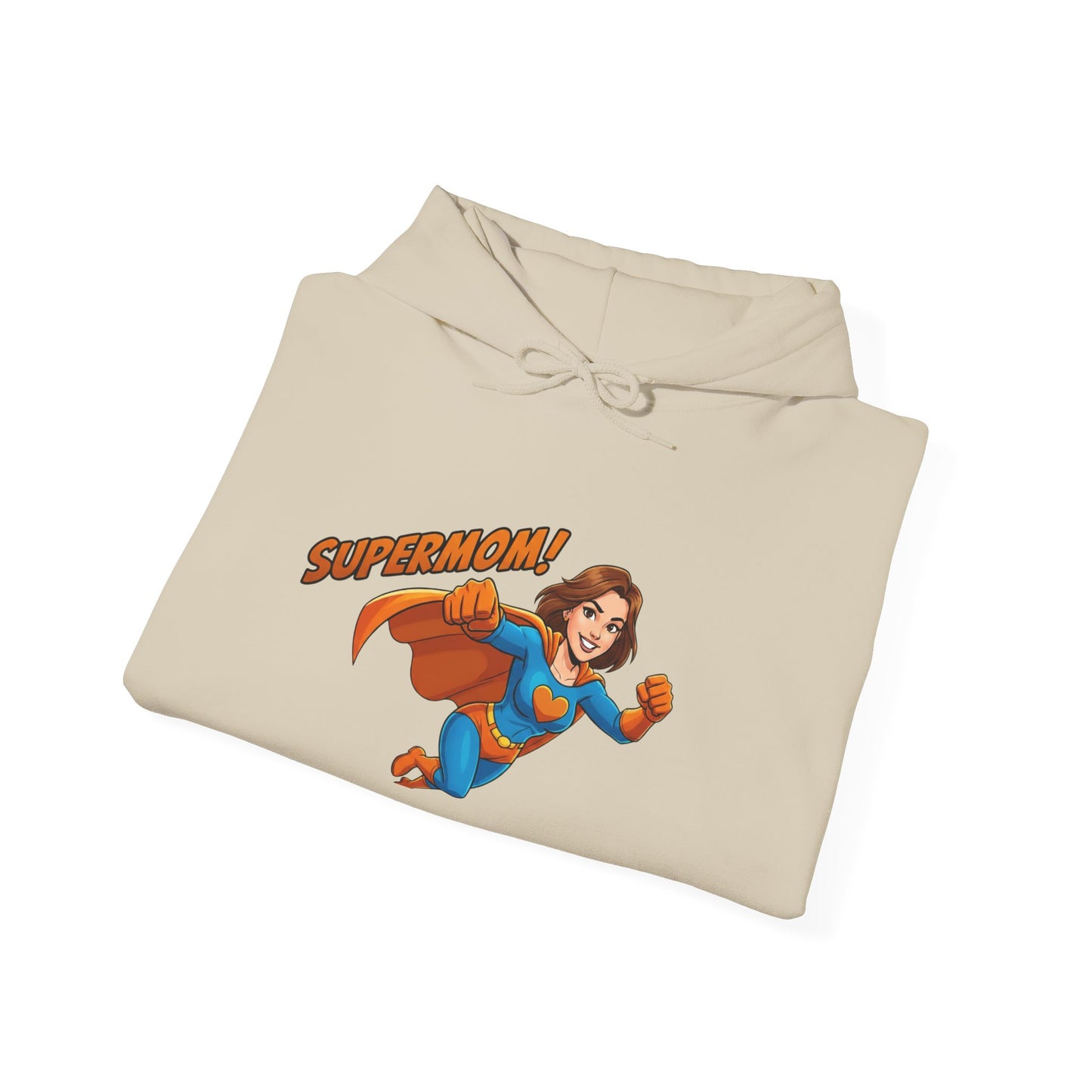 SUPERMOM! Power Hoodie: Comfort, Resilience, and Unstoppable Love