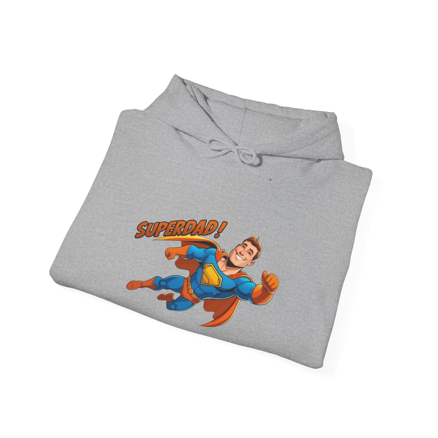 The SUPERDAD! Hoodie Sweatshirt: Wear Your Resilience.