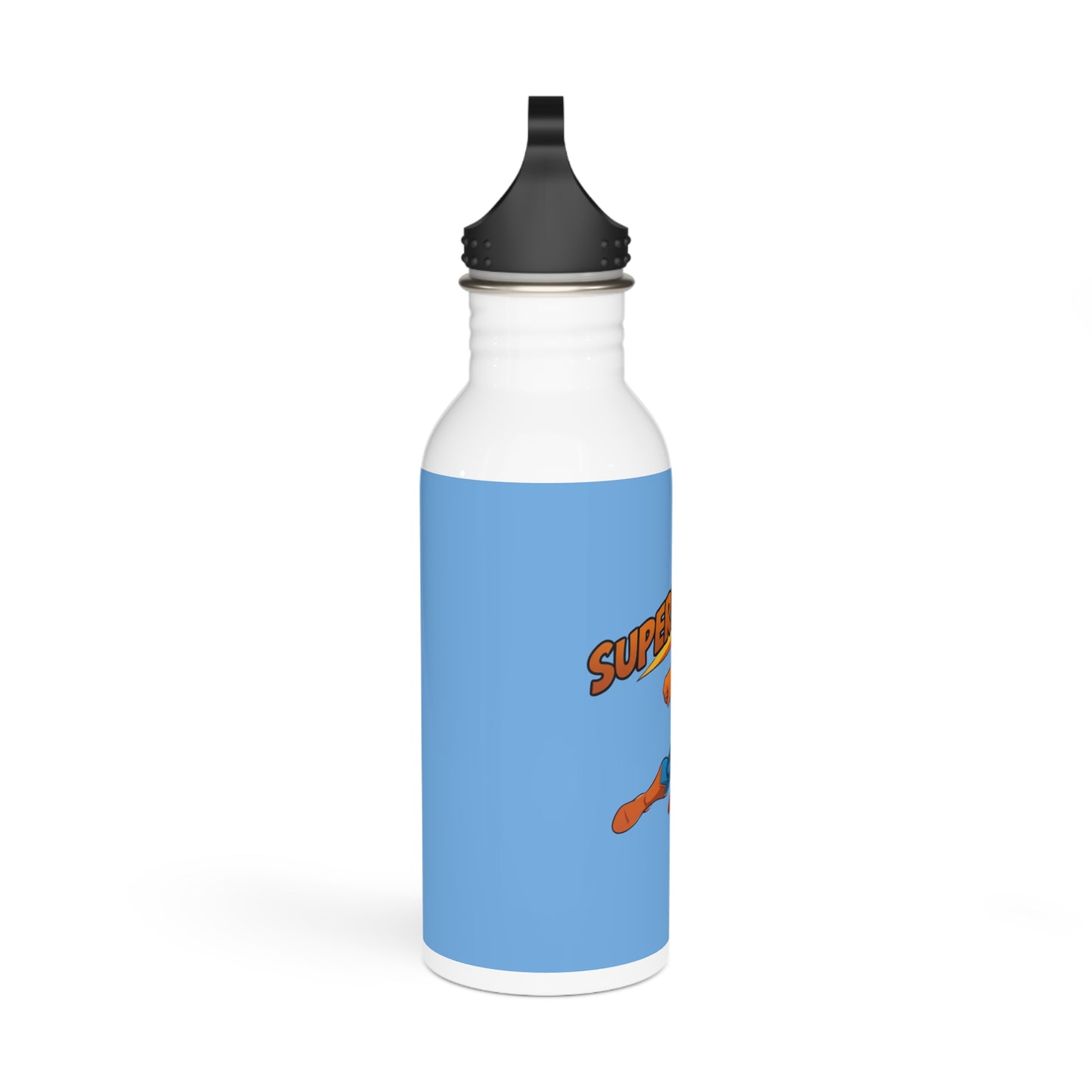 Superdad Stainless Steel Water Bottle | Heroic Gift for Dads | Fitness, Hydration, Fathers Day, Superhero Style