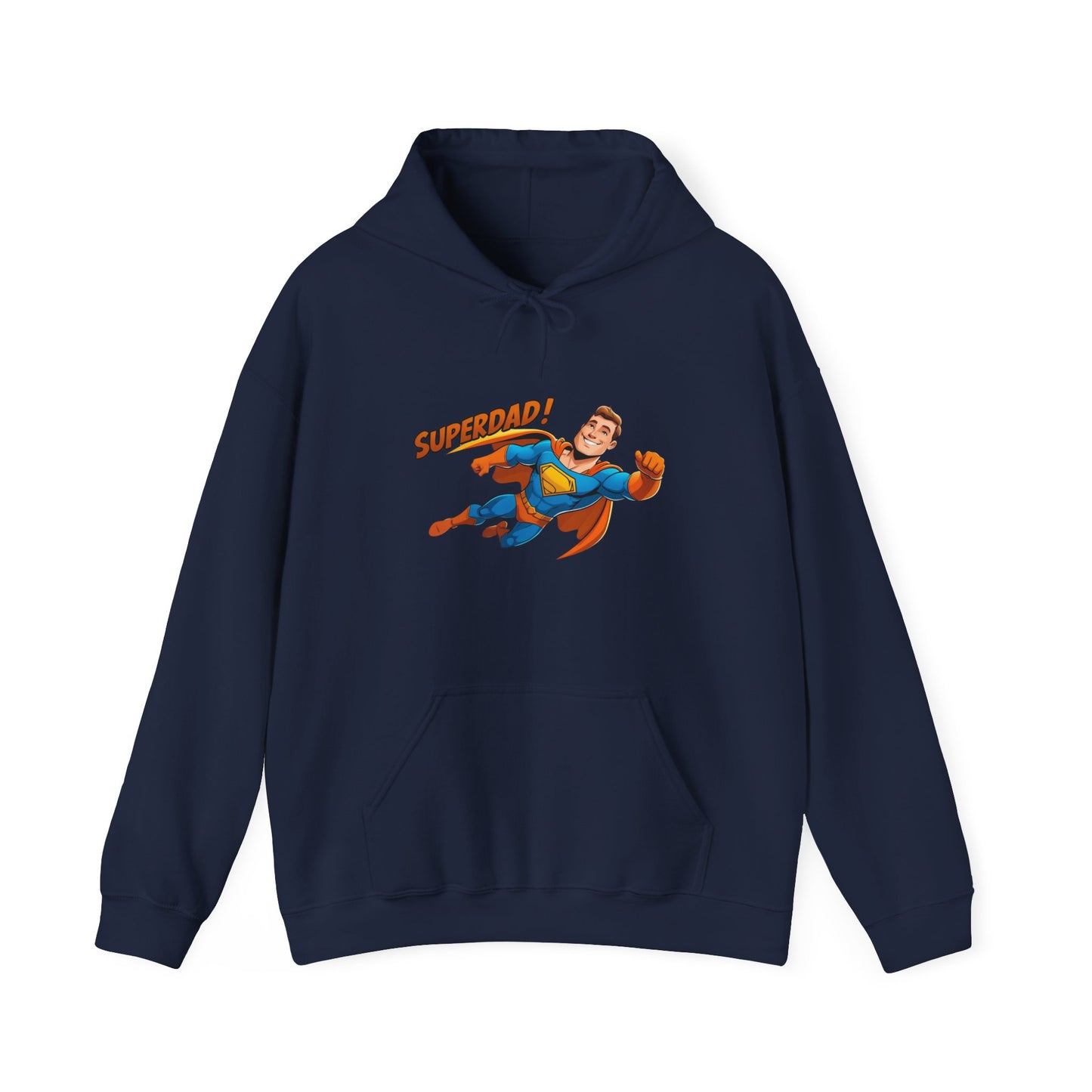 The SUPERDAD! Hoodie Sweatshirt: Wear Your Resilience.