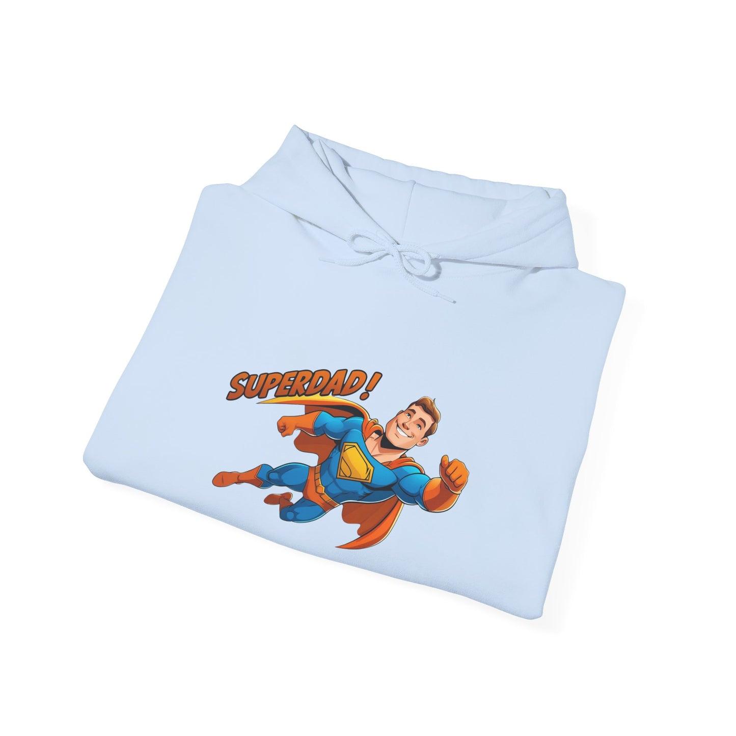 The SUPERDAD! Hoodie Sweatshirt: Wear Your Resilience.