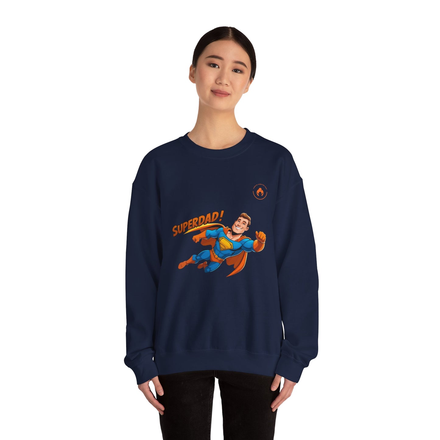 The "Superdad" Crewneck Sweatshirt