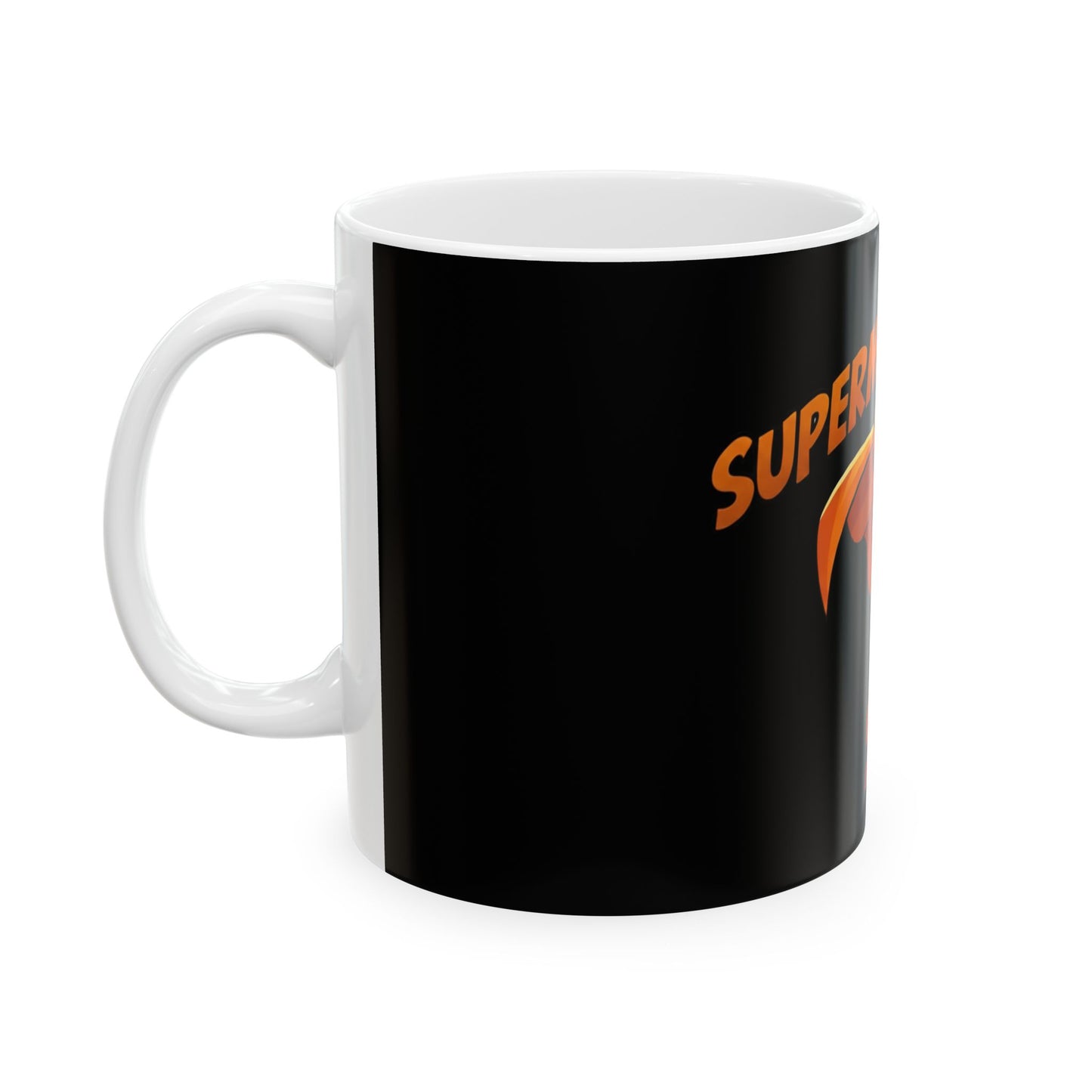 The SUPERMOM! Mug: Fueling the Unstoppable Hero.