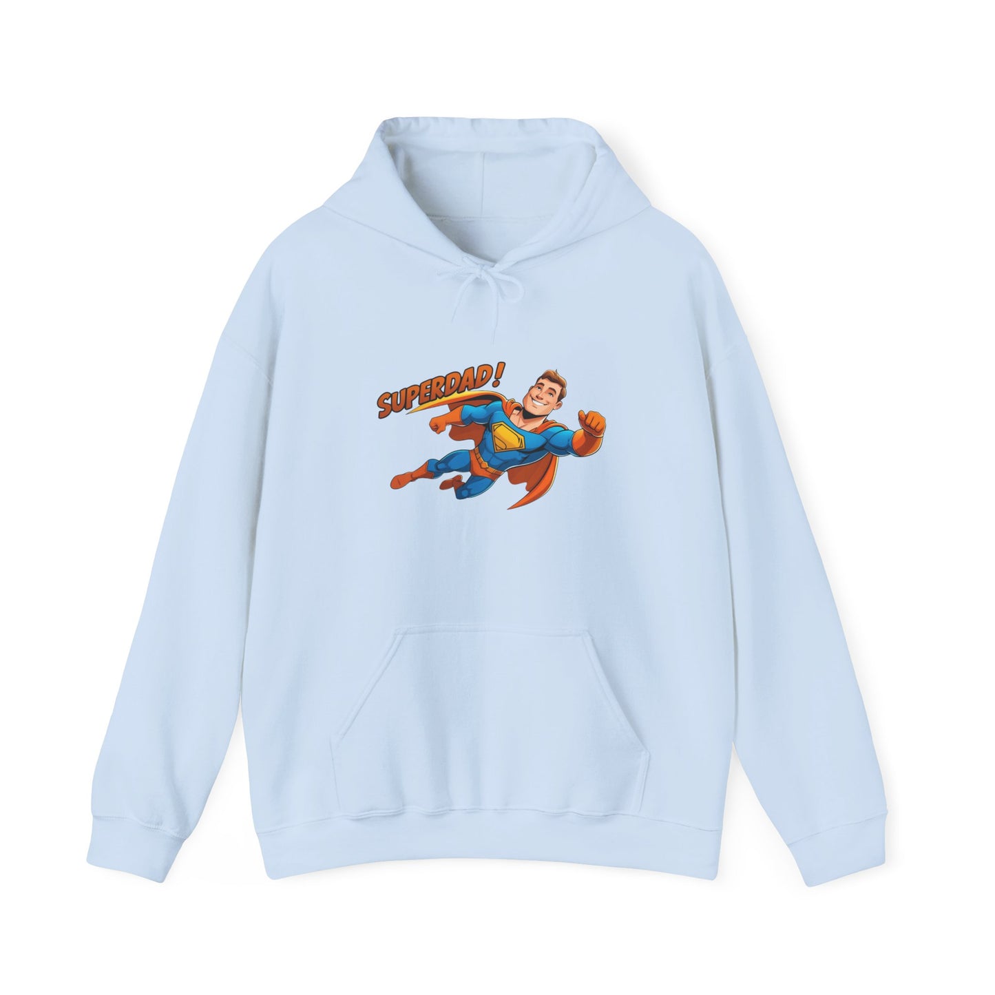 The SUPERDAD! Hoodie Sweatshirt: Wear Your Resilience.