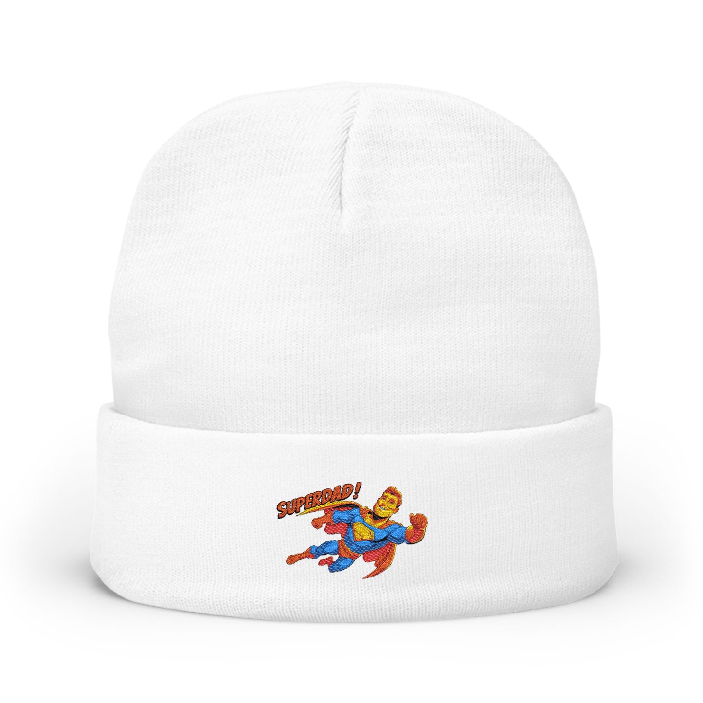 SUPERDAD! Commitment Knit Beanie: Headwear for the Unyielding Father