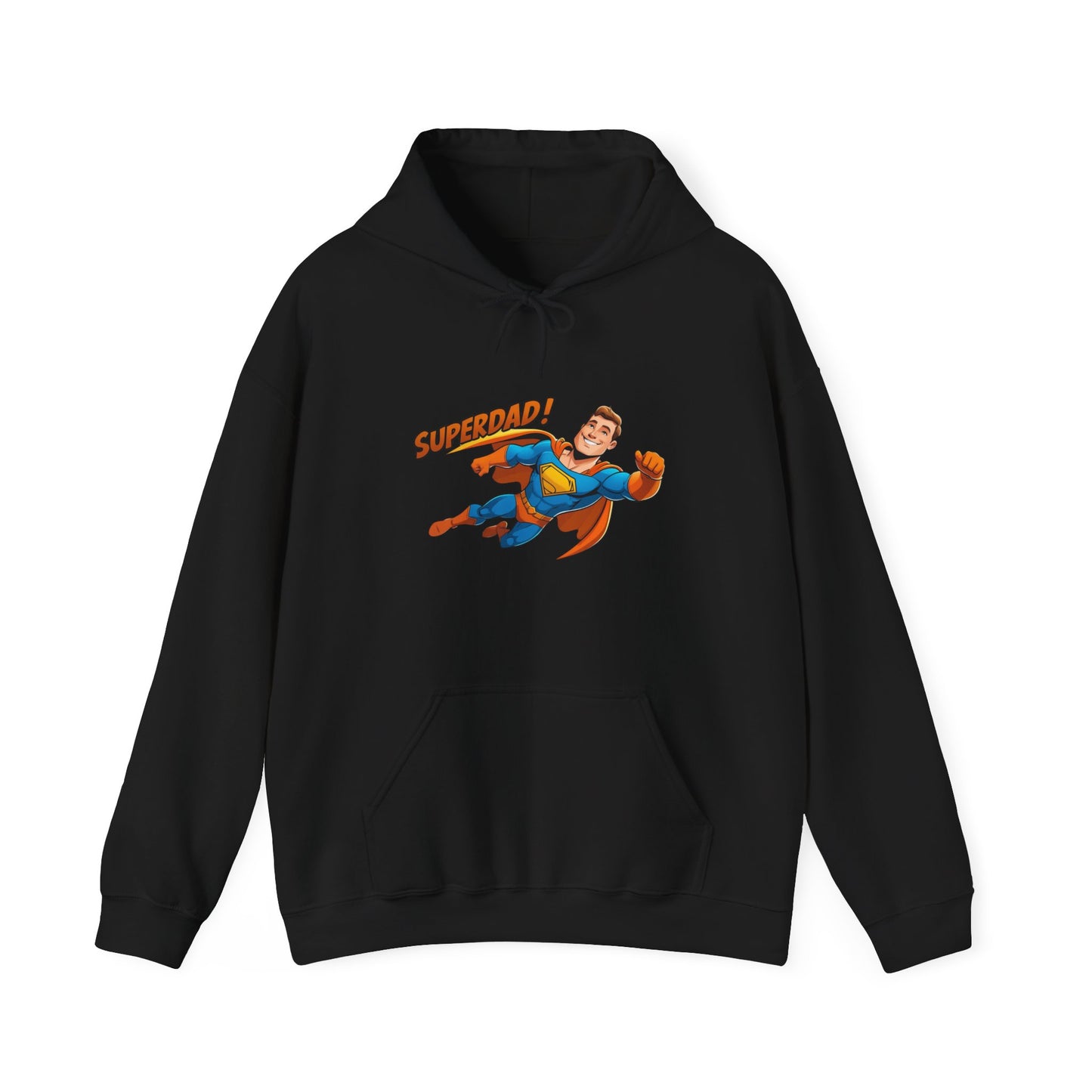 The SUPERDAD! Hoodie Sweatshirt: Wear Your Resilience.