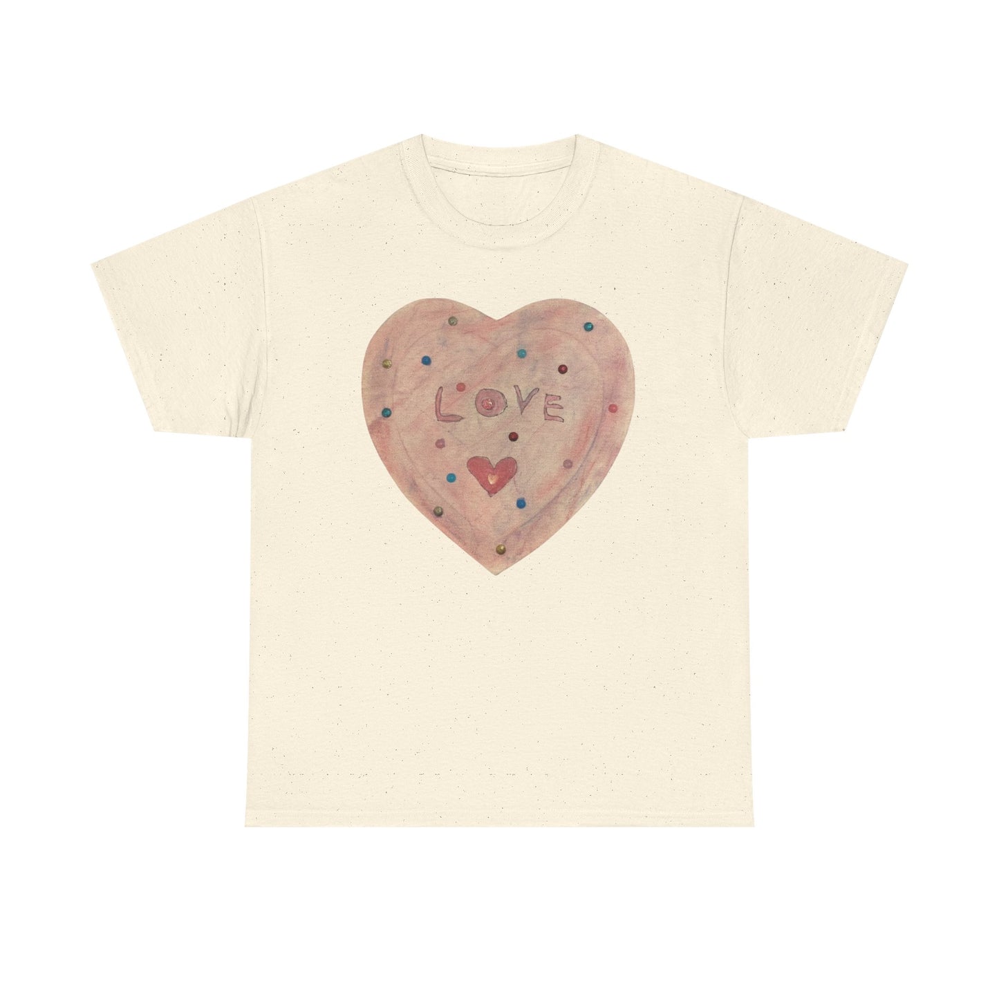 Mia’s "Love" Heart Adult T-Shirt: A Child’s Voice for Family Unity