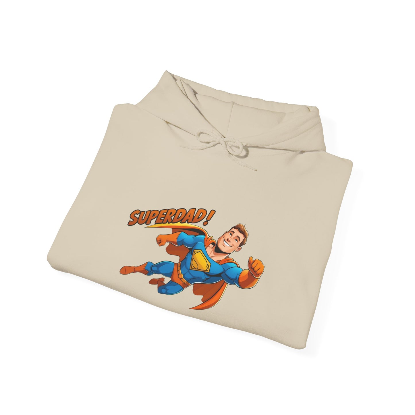 The SUPERDAD! Hoodie Sweatshirt: Wear Your Resilience.