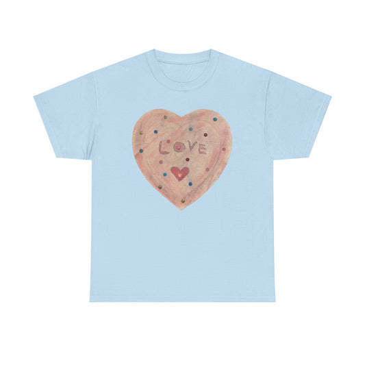 Mia’s "Love" Heart Adult T-Shirt: A Child’s Voice for Family Unity