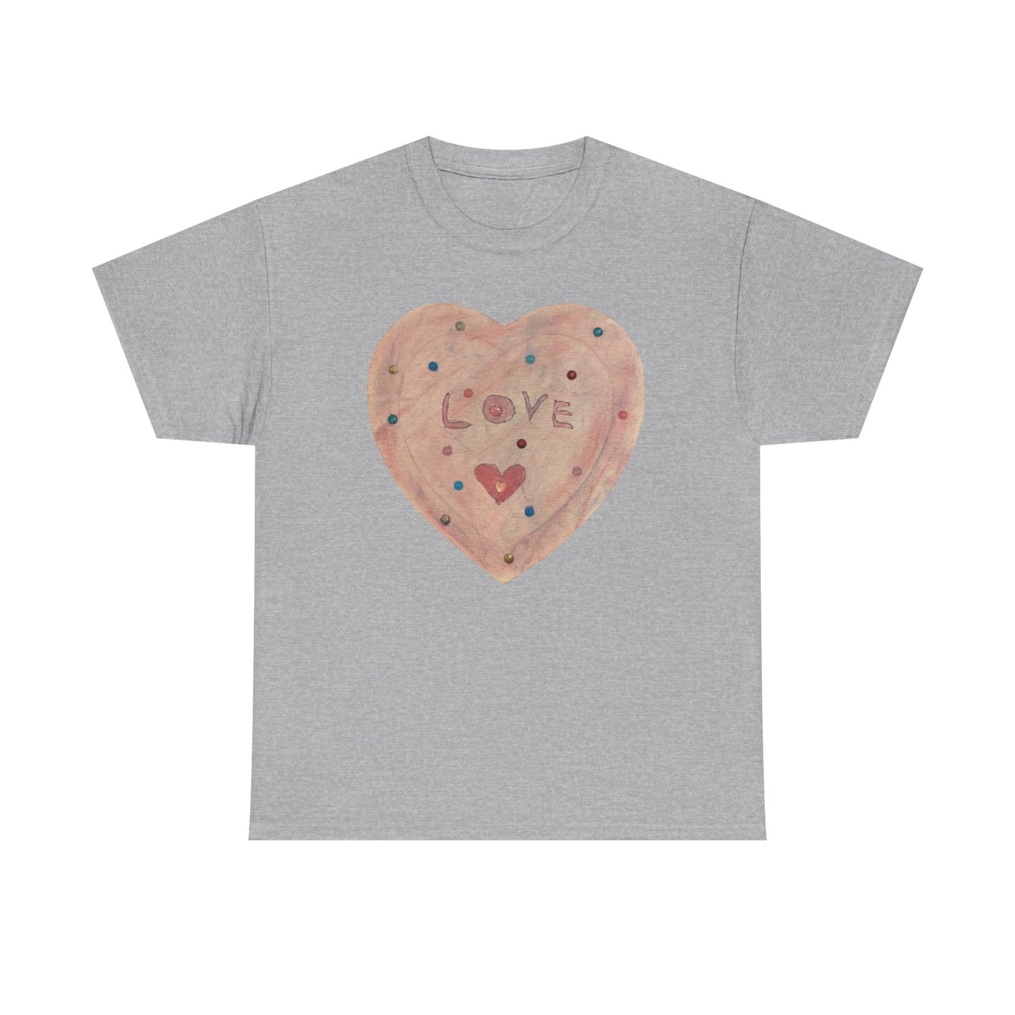 Mia’s "Love" Heart Adult T-Shirt: A Child’s Voice for Family Unity
