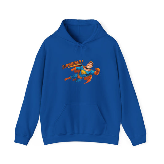 The SUPERDAD! Hoodie Sweatshirt: Wear Your Resilience.