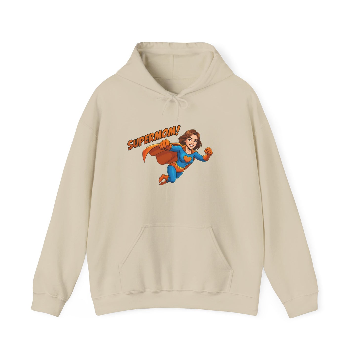 SUPERMOM! Power Hoodie: Comfort, Resilience, and Unstoppable Love