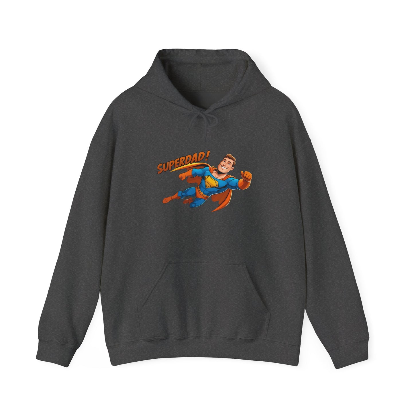 The SUPERDAD! Hoodie Sweatshirt: Wear Your Resilience.