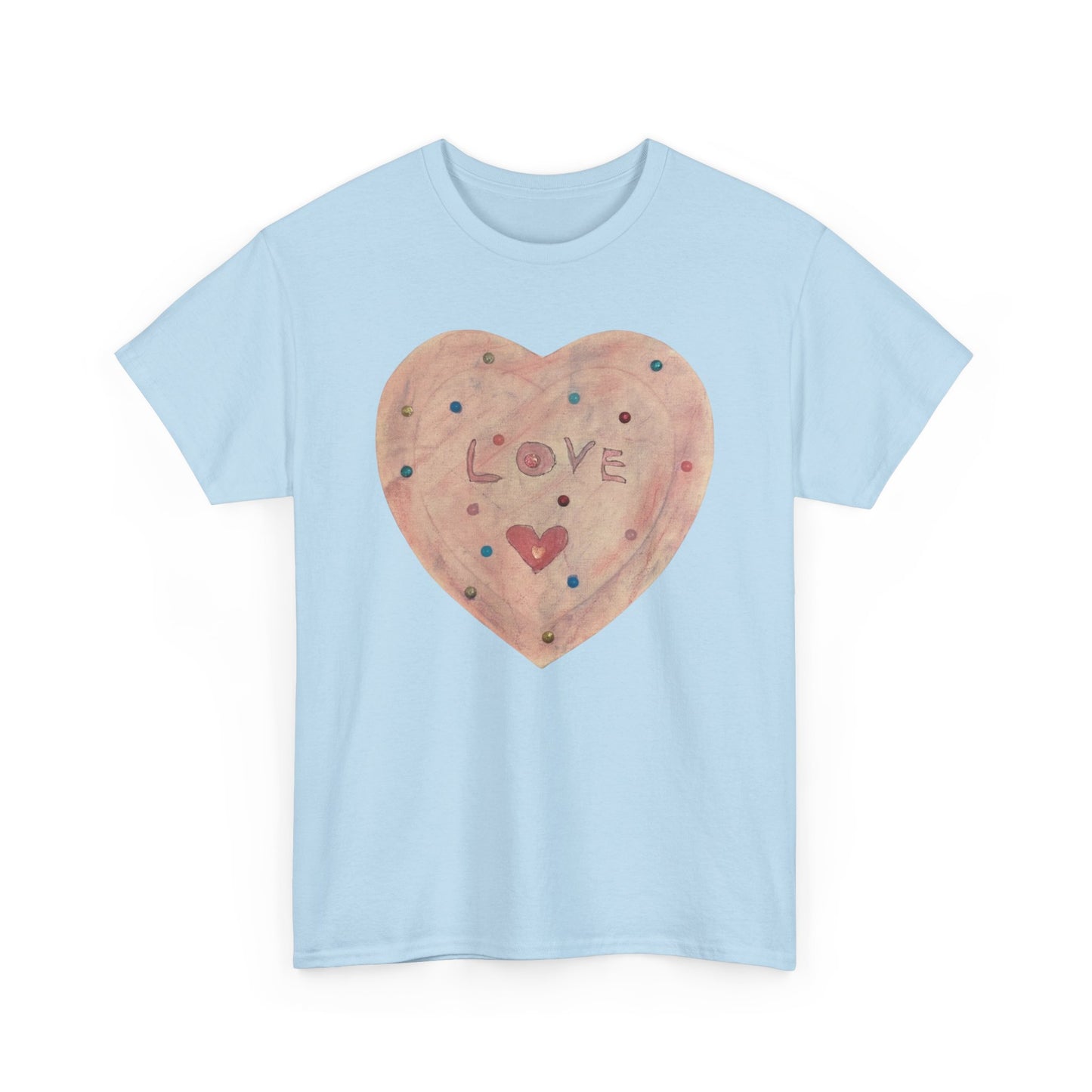 Mia’s "Love" Heart Adult T-Shirt: A Child’s Voice for Family Unity