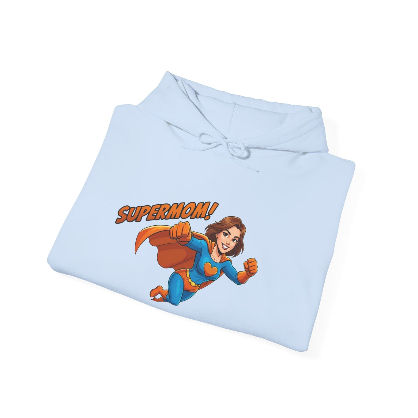 SUPERMOM! Power Hoodie: Comfort, Resilience, and Unstoppable Love