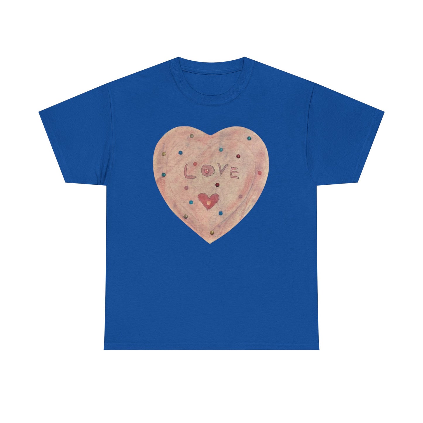 Mia’s "Love" Heart Adult T-Shirt: A Child’s Voice for Family Unity